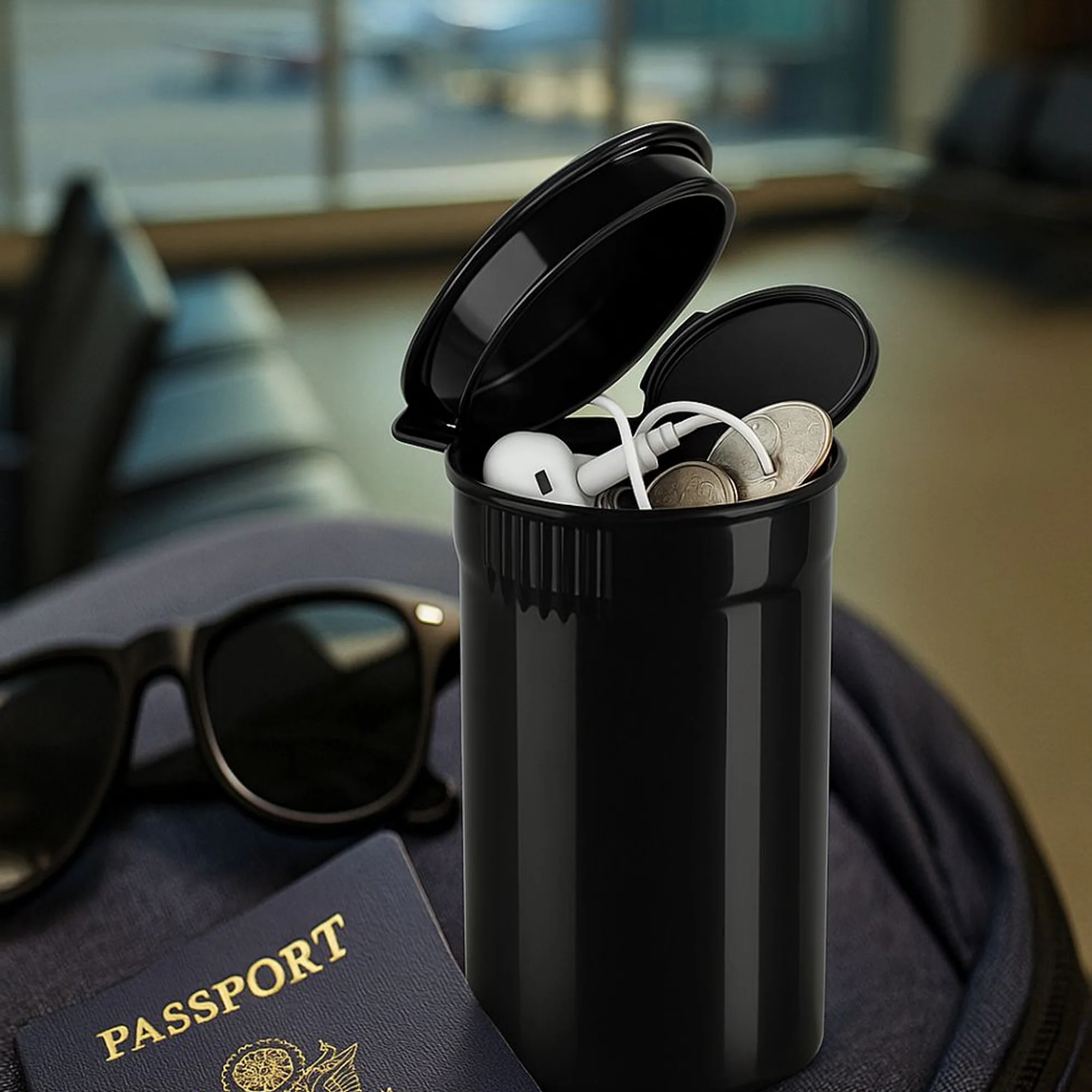 19 Dram Pop Top Containers