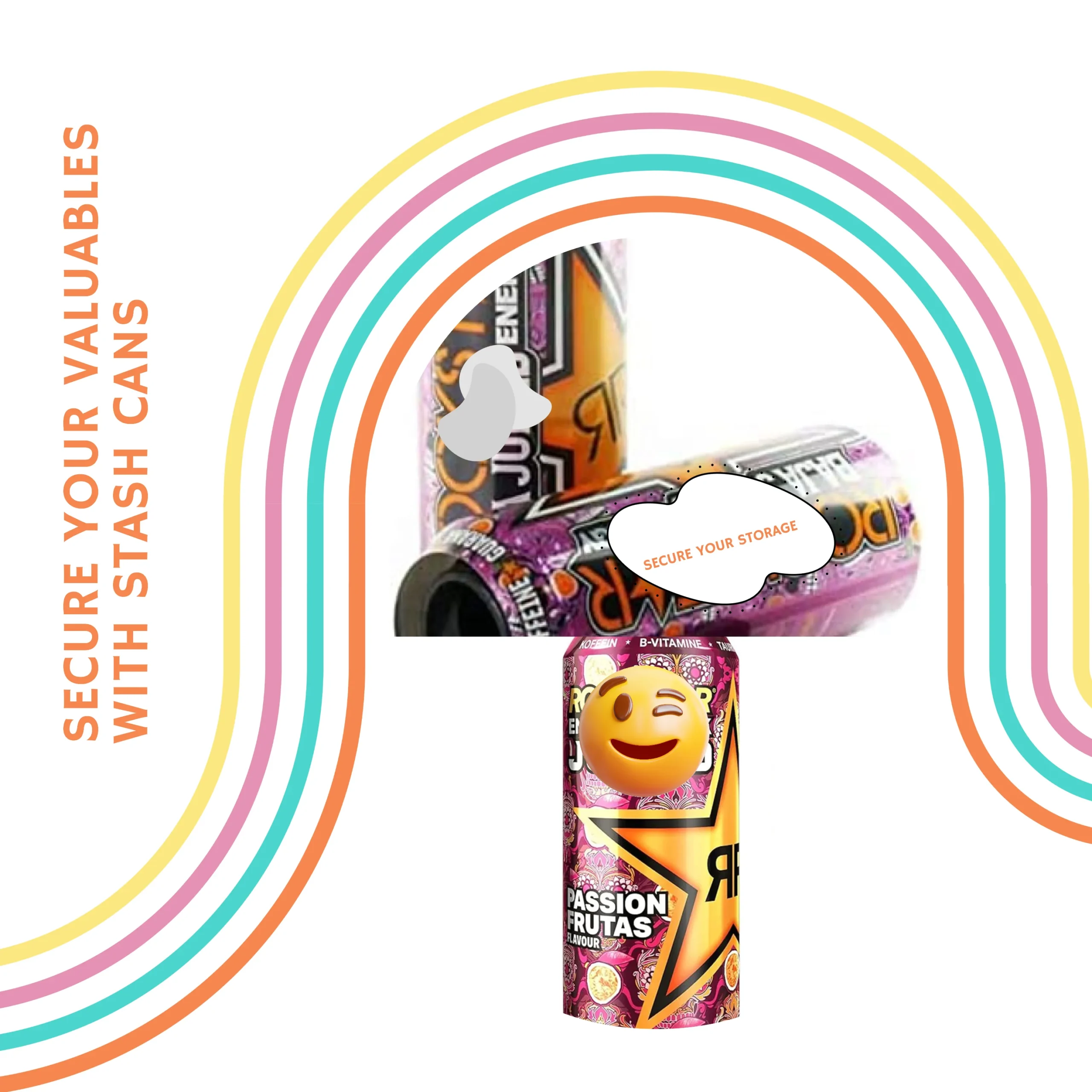 Rockstar Safe Diversion Can