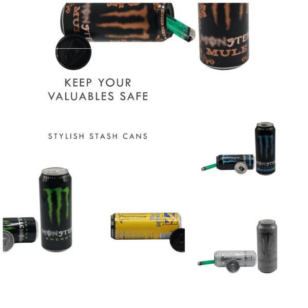 Monster Drink Safe Diversion Cans