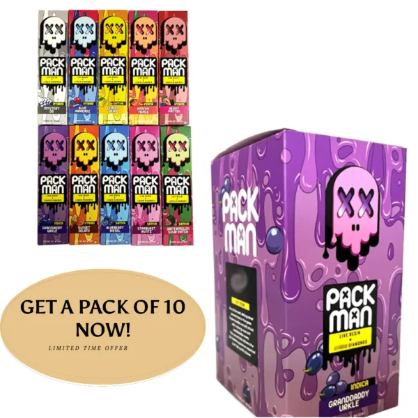 Packman Empty Vapes